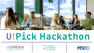 U!Pick Hackathon poster